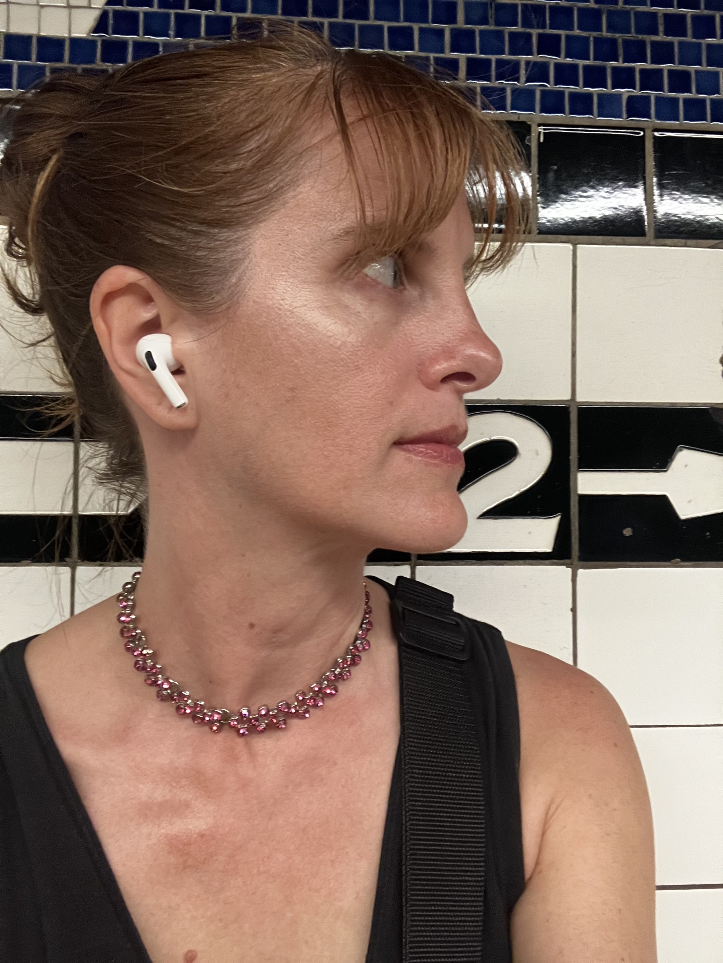 Erin in the subway